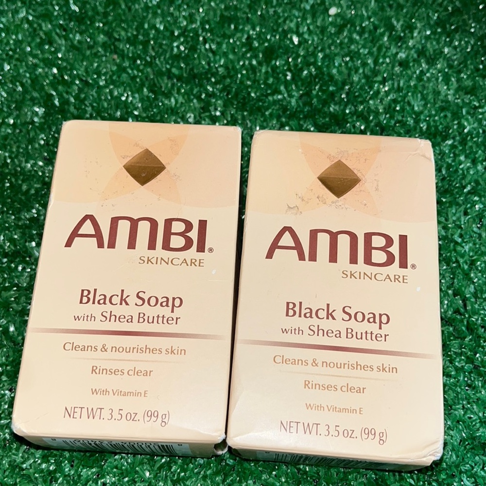 Ambi Black Soap with Shea Butter with vitamin E, NEW sealed INCLUDES 2!!